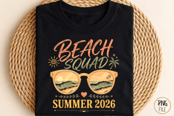 Beach Squad, Summer 2026 Sunset PNG: A Strategic Design for Seasonal Success