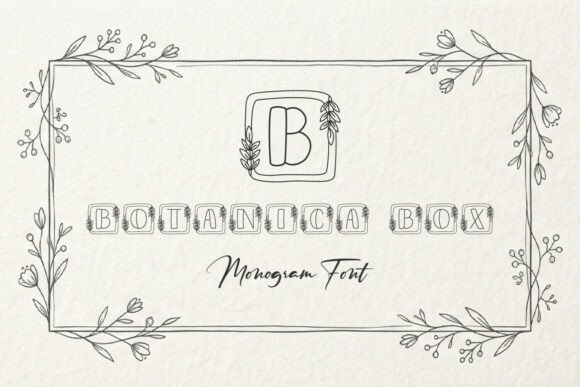 Botanica Box: Elevate Your Brand with Elegant Typography