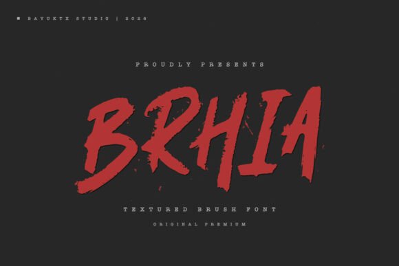 Brhia: Integrating a Bold Brush Typeface into Professional Workflows