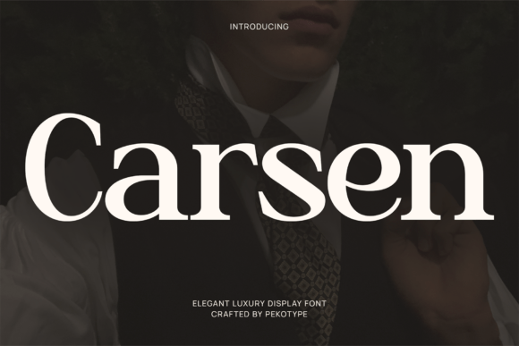 Carsen: Integrating Elegant Typography into Modern Design Workflows