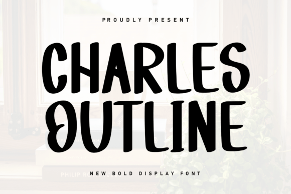 Charles Outline: A Handwritten Font That Adds Warmth and Personality to Design Projects