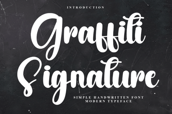 Graffiti Signature Font