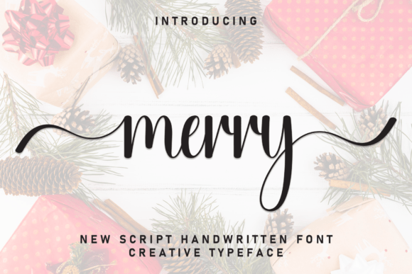 Merry: The Handwritten Typeface That Brings Joy to Design