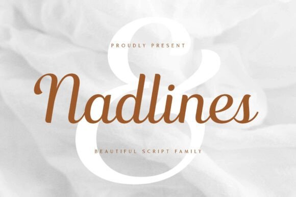 Nadlines: The Elegant Script Font for Timeless Branding