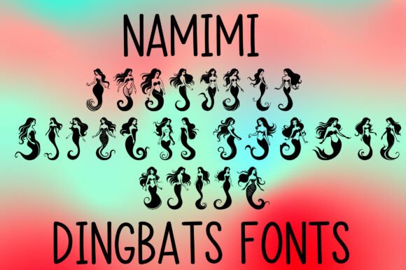 Namimi: The Enchanting Mermaid Style Font for Creatives