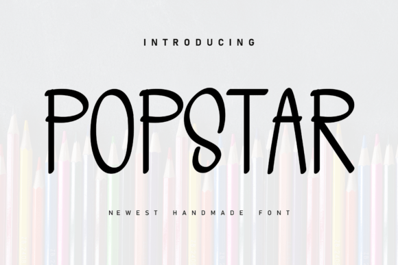 Popstar: A Handwritten Font That Adds Personality to Your Designs