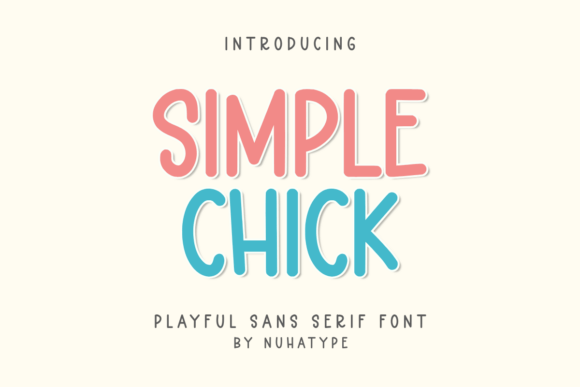 Simple Chick: The Minimalist Font for Elegant Design