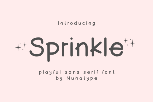 Sprinkle Font: A Minimalist Touch for Creative Projects