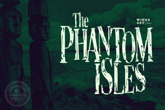 The Phantom Isles: A Serif Font with a Fairytale Touch for Creative Projects