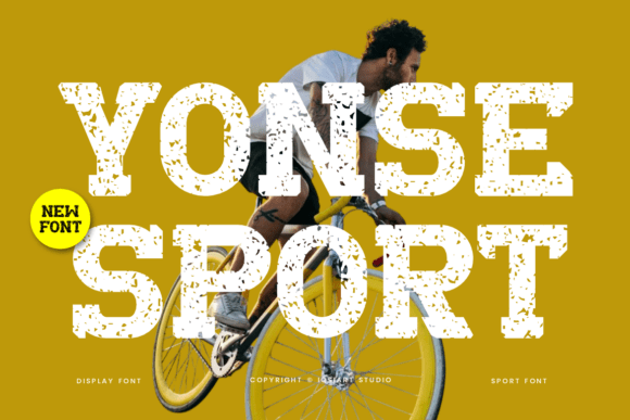 Yonse Sport: A Bold Display Typeface for Authentic Branding